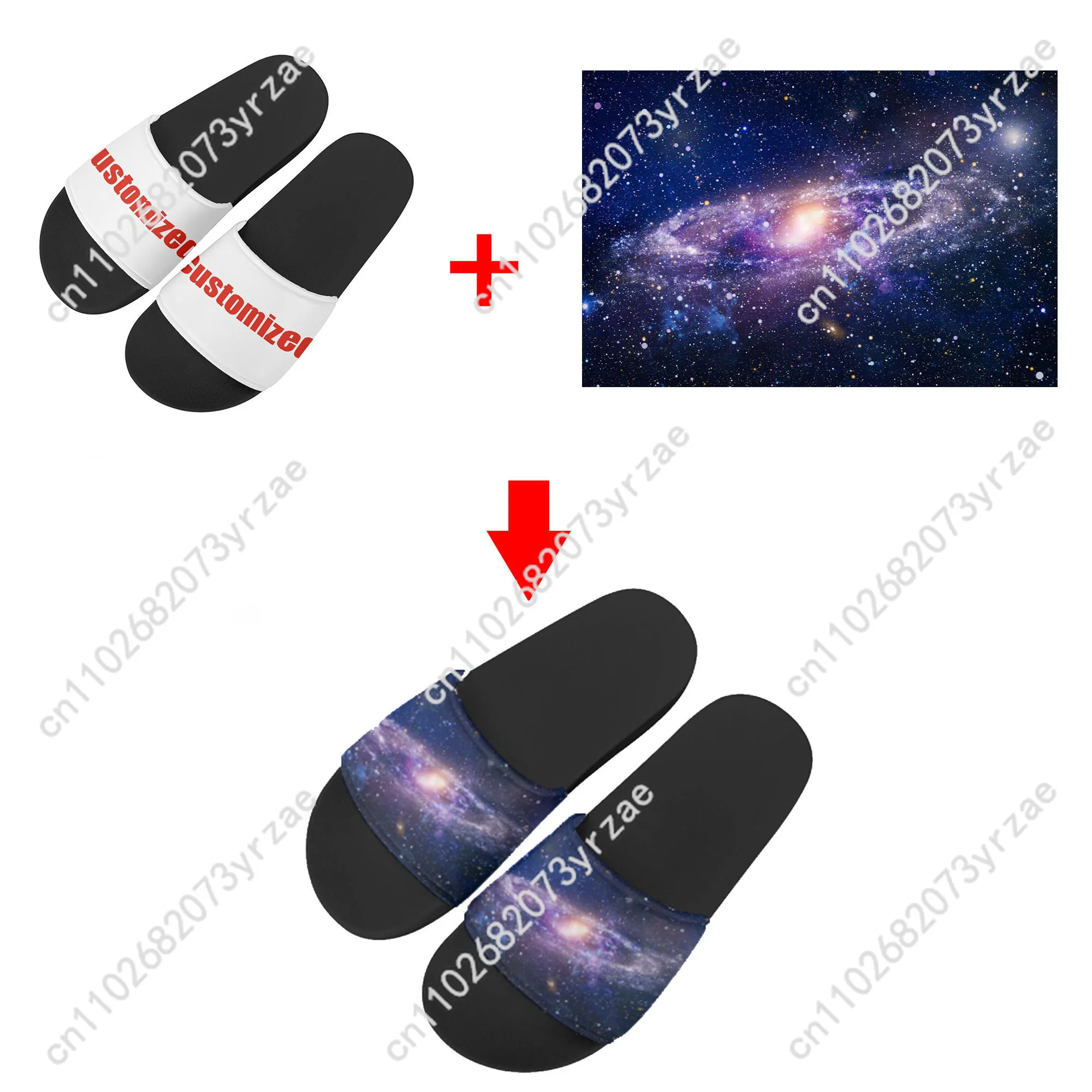 Cat Warrior Animation Flip Flops Mens Womens Teenager Family Slippers Bathroom Beach Swimming Pool Sandals Custom Water Shoes - Image 5