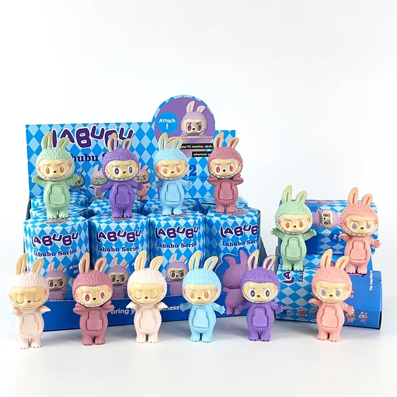 Labubu Hippers Blind Box Figure Labubu Action Figurine Doll Collection Pvc Model Toys Girls Children Birthday Cute Gift Toys