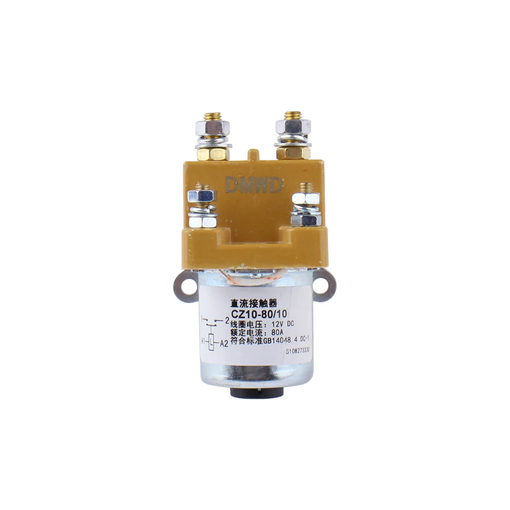 1 Buah Sakelar Kontaktor DC CZ10-80/150/250 1NO untuk Mobil dan Sistem Kontrol 80A 150A 250A 12V 24V 72V