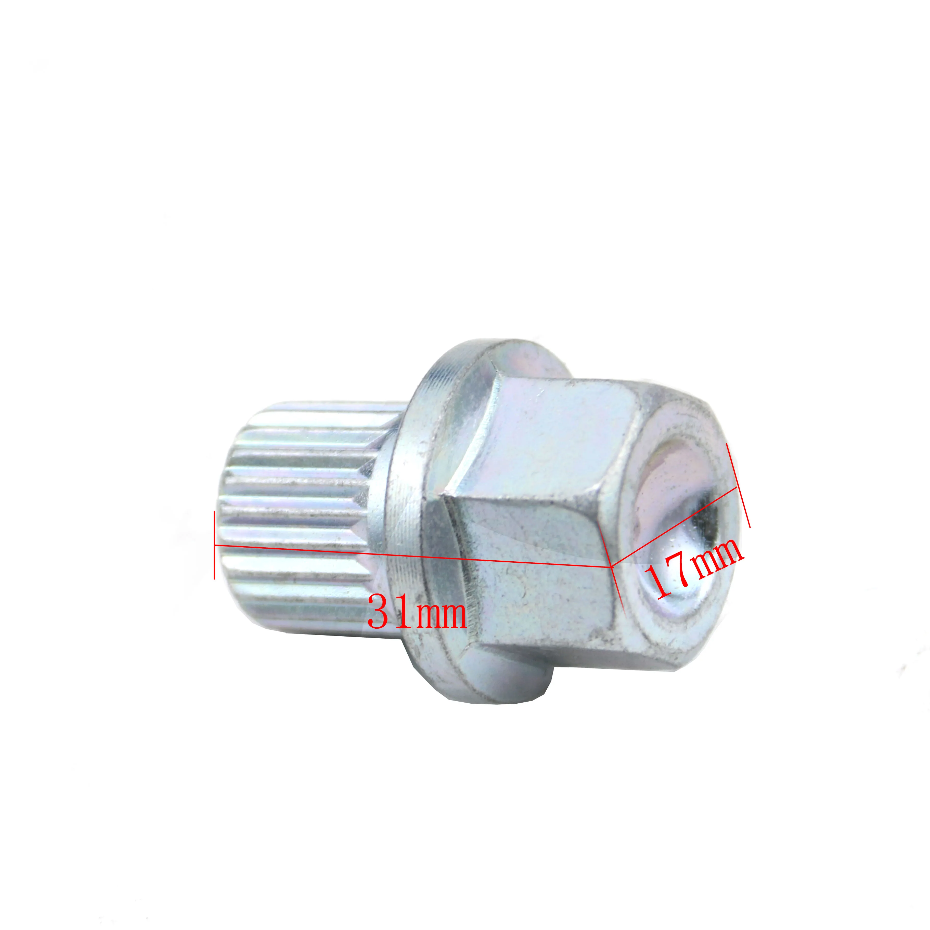 1PCS For BMW 1 3 5 6 7 Series Mini X1 X2 X3 X4 X5 X6 Anti-theft Wheel Bolt Lock Nut Key Adapter 1PCS For BM