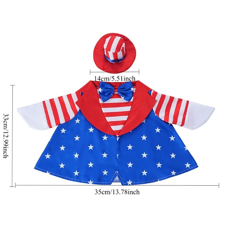 Yellow Raincoat Creative Novelty Party Statue Clothes Hat Set Event and Party Supplies New Independence Day Porch Goose Clothes