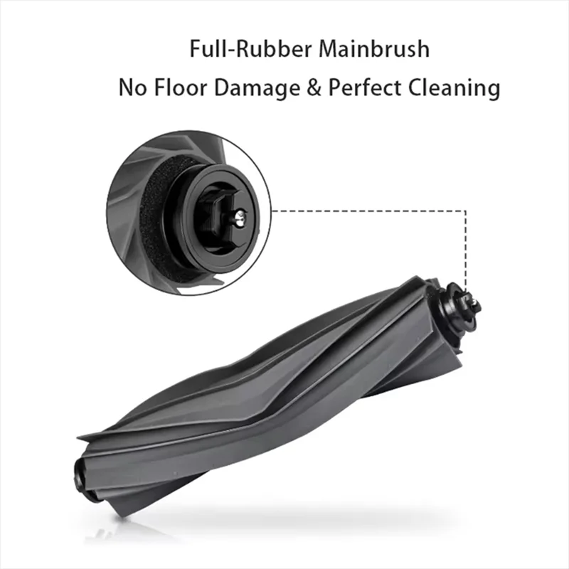 YCOC-For Dreame X40 Ultra /X40 Ultra Complete / X40 Pro / S30 Pro Ultra أجزاء المكنسة الكهربائية الأسطوانة الرئيسية فرشاة جانبية تصفية كيس الغبار