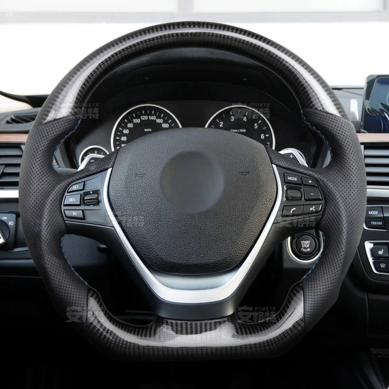 For BMW F30/X5 Carbon Fiber Sport Steering Wheel Assembly (Modification Upgrade Part)