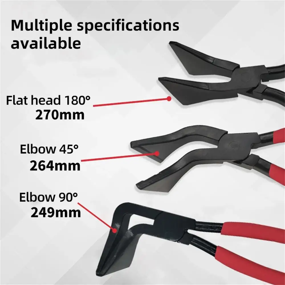 Sheet Metal Hand Seamer Metal Steel Sheet Bender Bending and Flattering Pliers Straight/45°/90° Sheet Metal Hand Tools