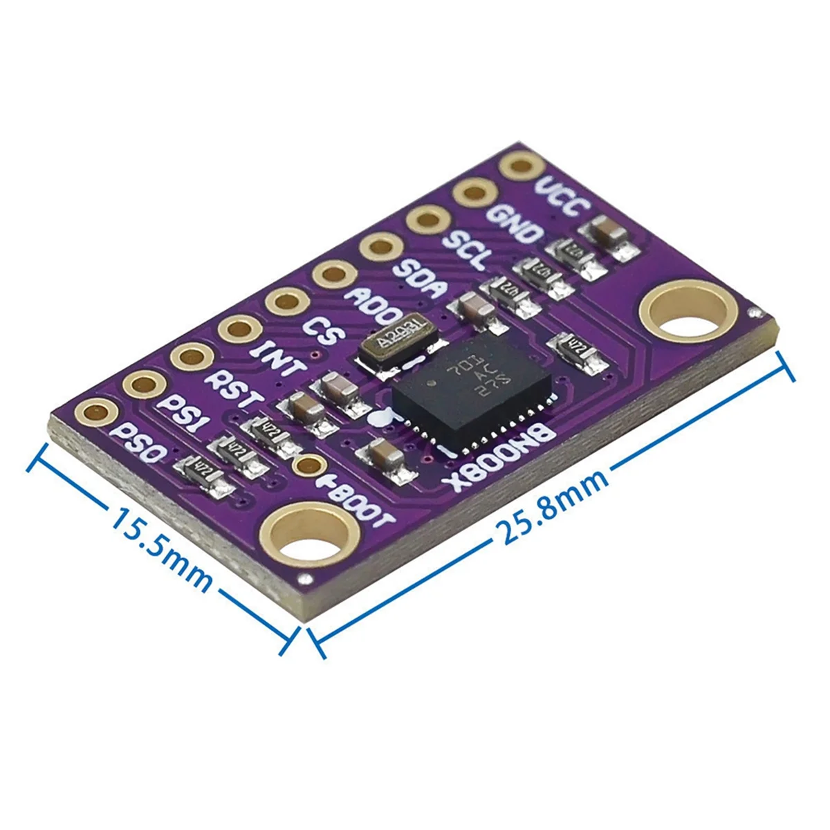 GY- BNO080 BNO085 BNO086 AR VR IMU وحدة استشعار عالية الدقة ذات تسعة محاور 9DOF AHRS