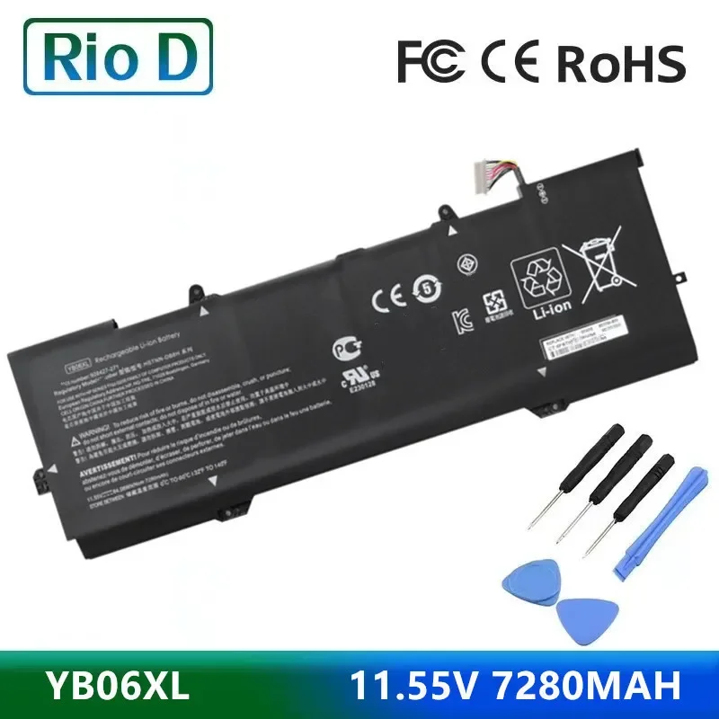 YB06XL 928427-271 HSTNN-DB8H HSTNN-DB8V Laptop Battery For HP Spectre X360 15-CH000NO CH004NB CH011DX CH006NG