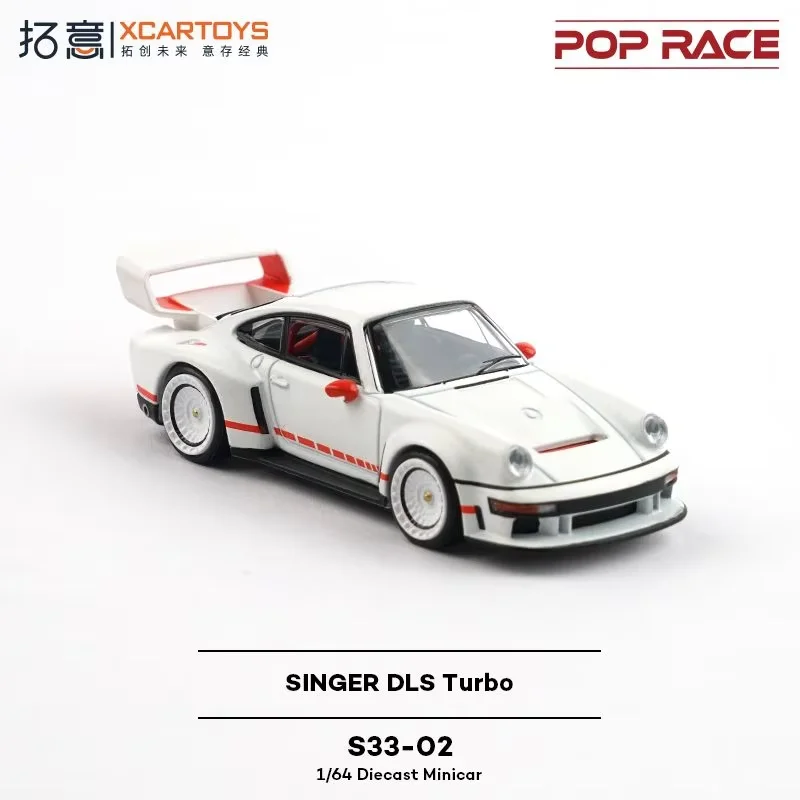 

POPRACE1/64 Porsche SINGRRDLSTturbo alloy car model sports car model collection ornament