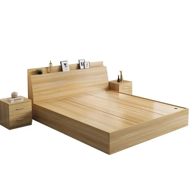 Tatami box panel bed multifunctional double 1.5 meters 1.2 meters single bed high box drawer  storage