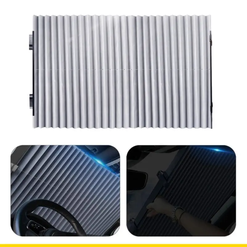 

Универсальная автомобильная штора SZCH 46 см, алюминиевый термоэкран, быстрая установка