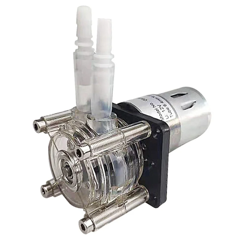 500Ml/Min Lift=5M G928 Flow Peristaltic Pump Easy to Install Peristaltic Pump Metering Pump Vacuum Pump Flat Type 12V