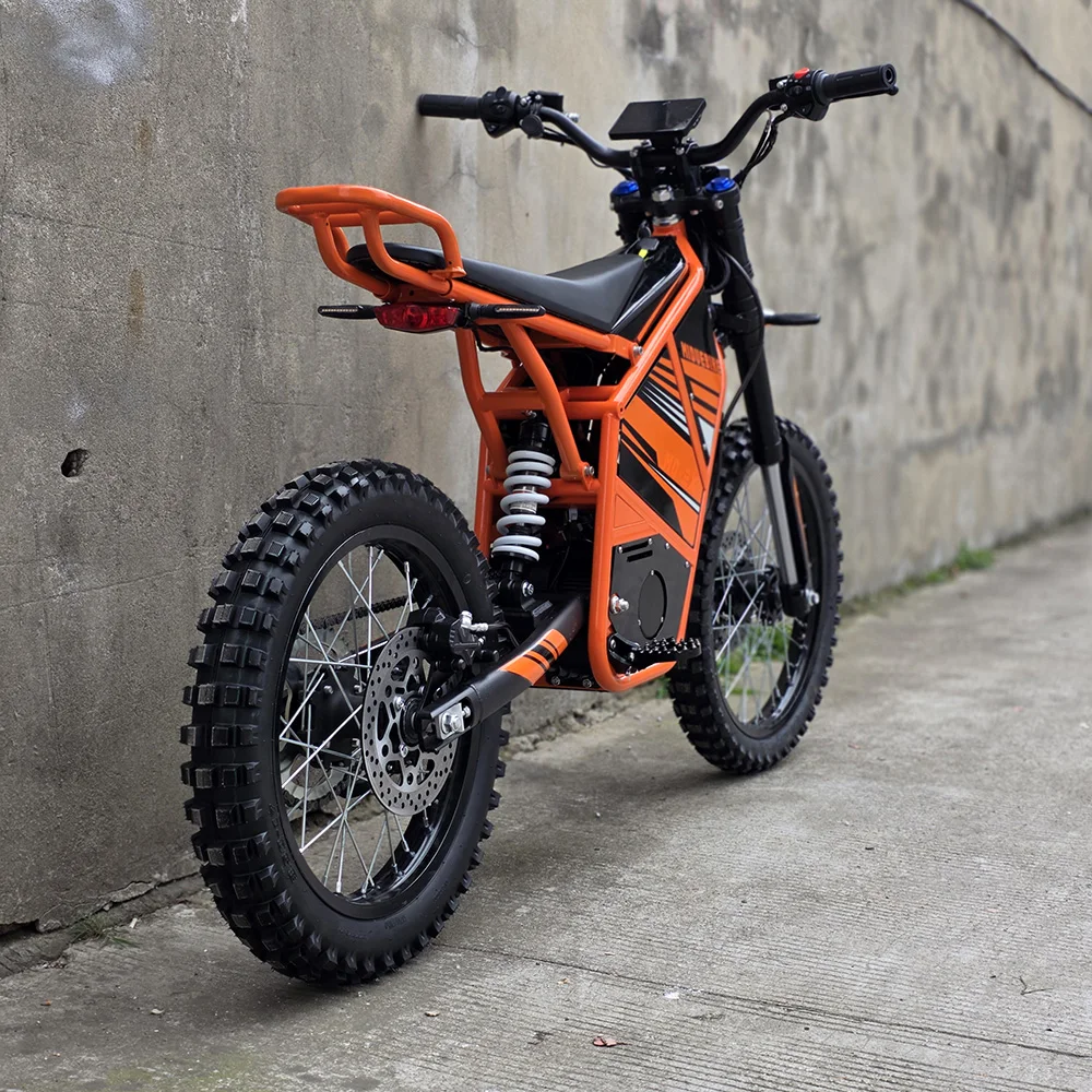Powerful MD-2X 8000W Electric Dirt Bike 72V 40AH Lithium Battery Off-Road Racing Motorcycle for Adults 90km/h Fast
