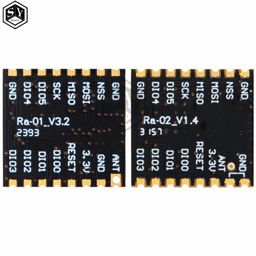 Ra-01 RA-02 LoRa SX1278 433Mhz Wireless Spread Spectrum Transmission Module Most Distant 10KM For arduino