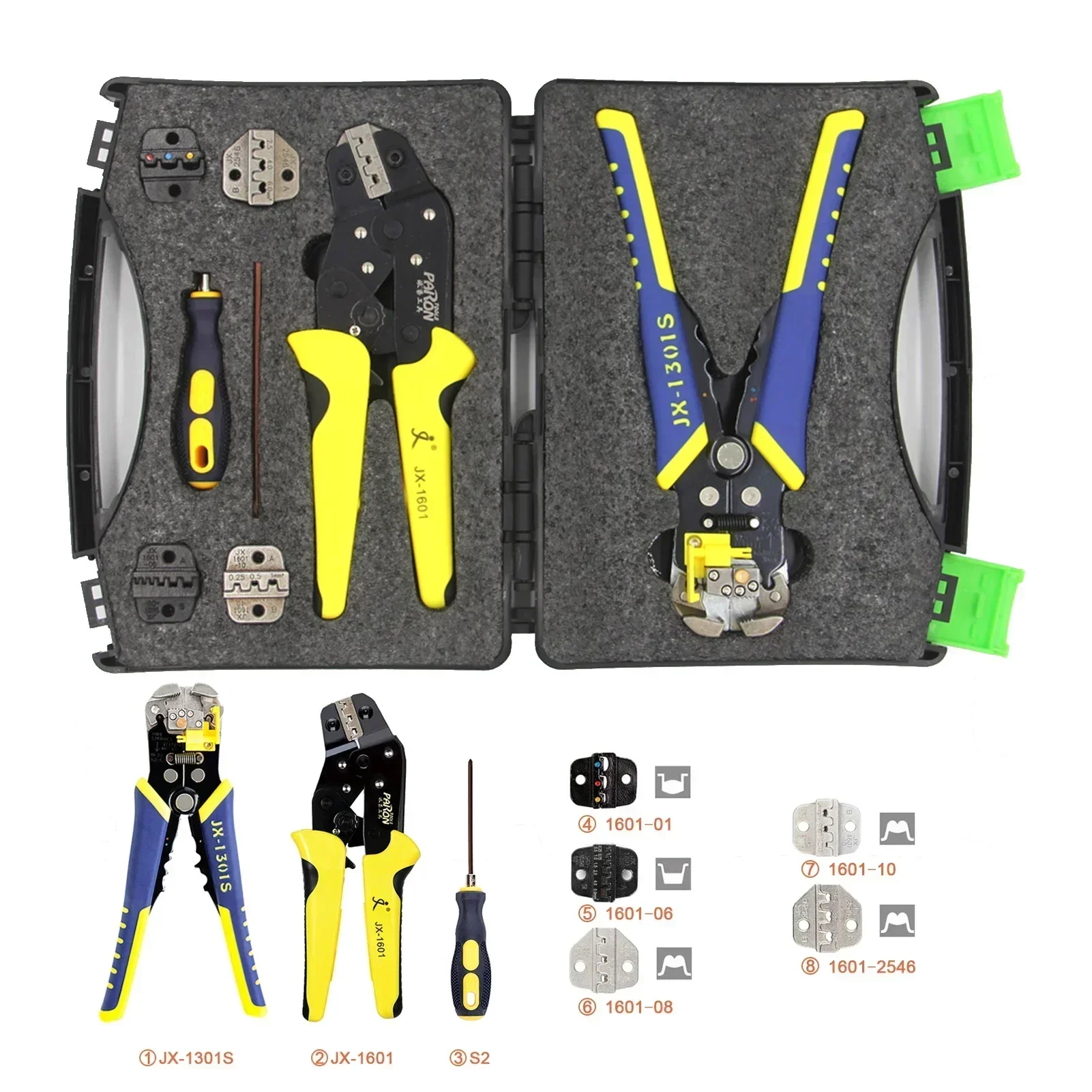 Terminal Crimpers Tools Wire Pliers Engineering Professional Wire Kit Crimper Pliers Pliers Terminals Hand Crimping Ratchet