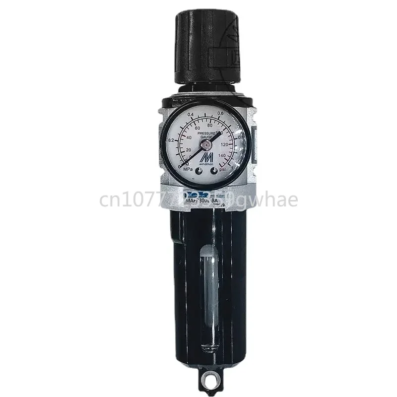 FRL Air Filter Regulator, Pressure Regulator, Lubricator, Automatic Drain, 2 Units, Three Units