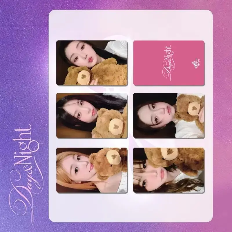 ألبوم KPOP Fifty Fifty Day & Night بطاقات صور K4 Store Benefit بطاقة عشوائية Aran Keena Sio مجموعة هدايا لمحبي البطاقة الخاصة