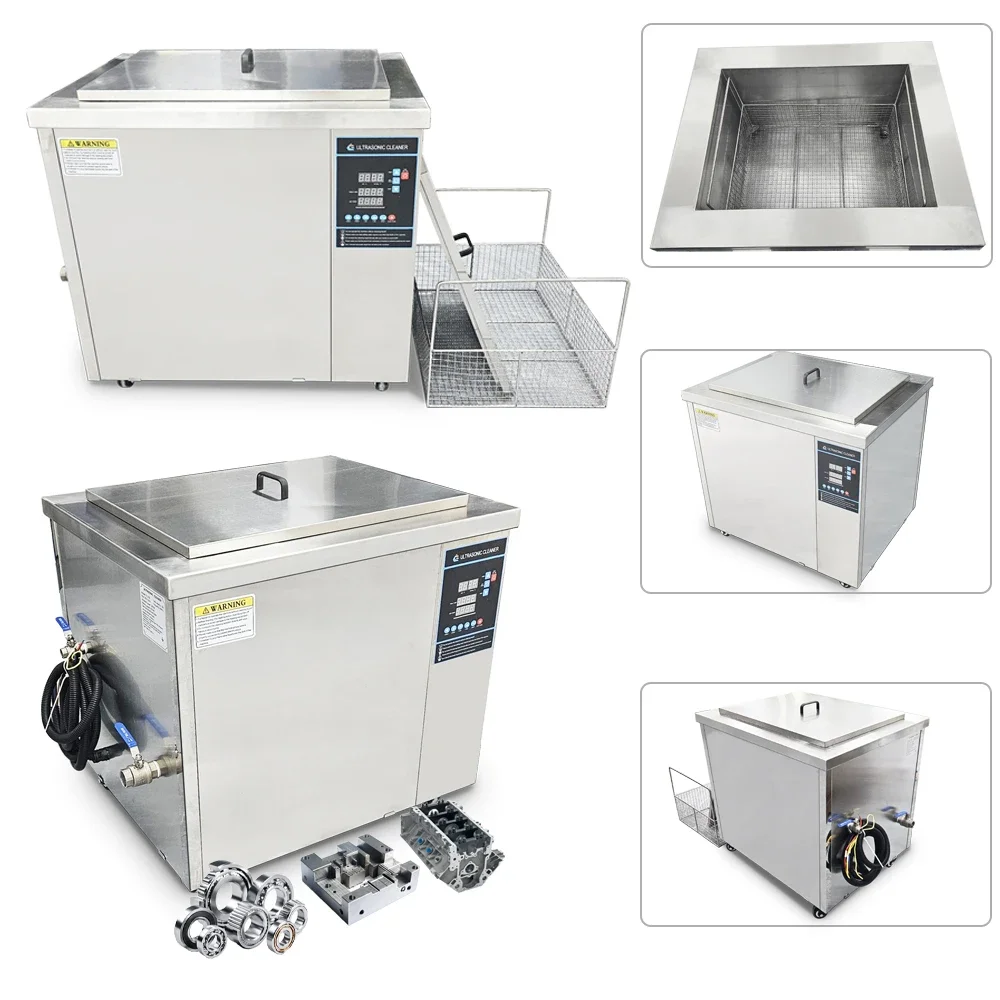 108L Industrial Digital Ultrasonic Cleaner Bath Metal Auto Engine Block Ultrasonic Cleaning Machine