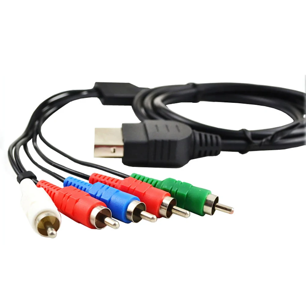 OSTENT-TV Componente Cabo Composto, AV Cabo de Áudio e Vídeo, Cabo para o Microsoft Xbox Console, Acessórios Gamepad, HD