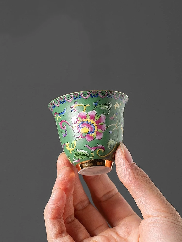 Retro Enamel Cerc T…