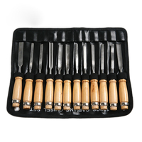 12Pcs Wood Carving Hand Chisel Tool Set Woodworking Professional Gouges Consruction An Carpentry Tools