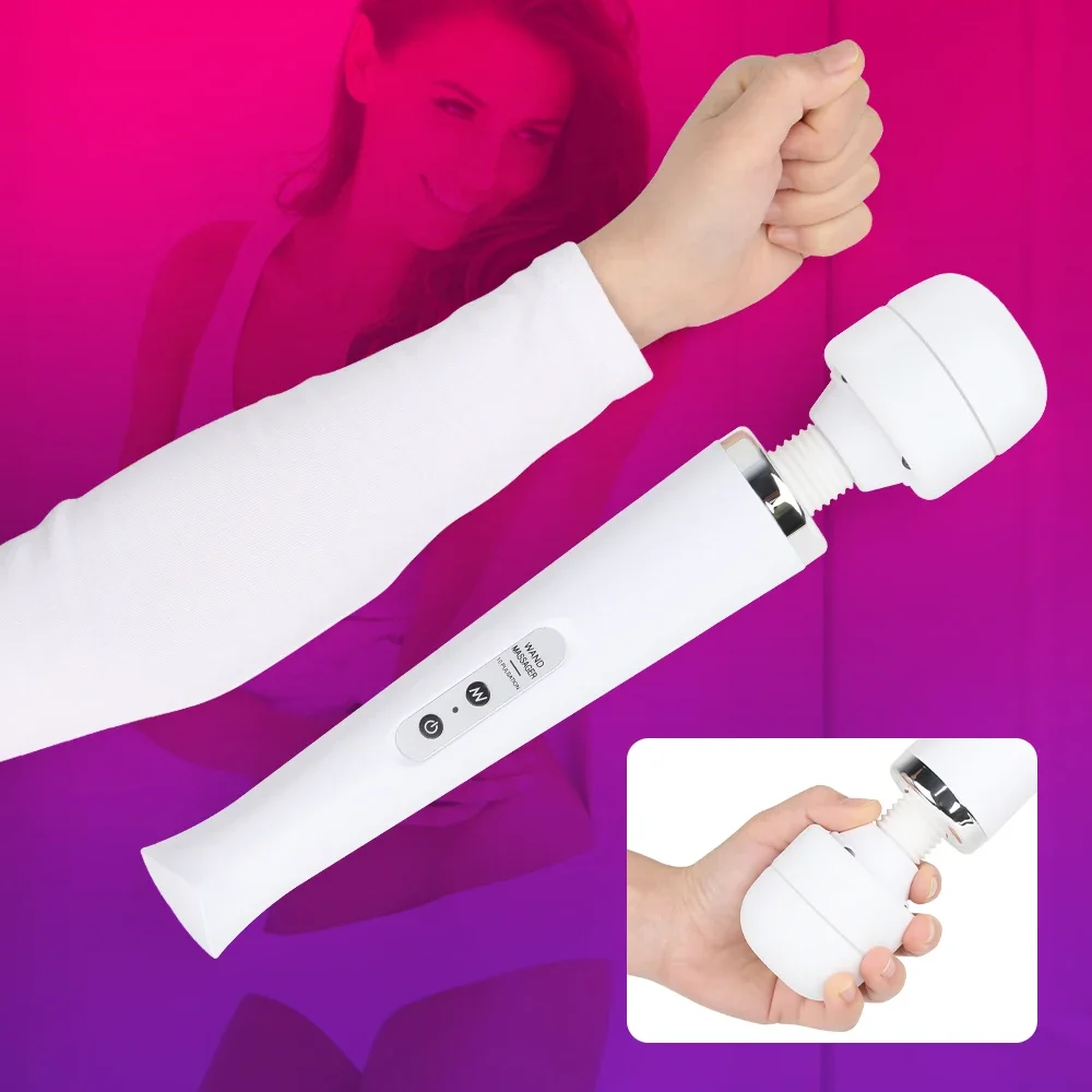 Huge Magic Wand Vibrators for Women Big AV Stick Dildo Vibrator Female G Spot Massager Clitoris Stimulator Adult Sex Toys