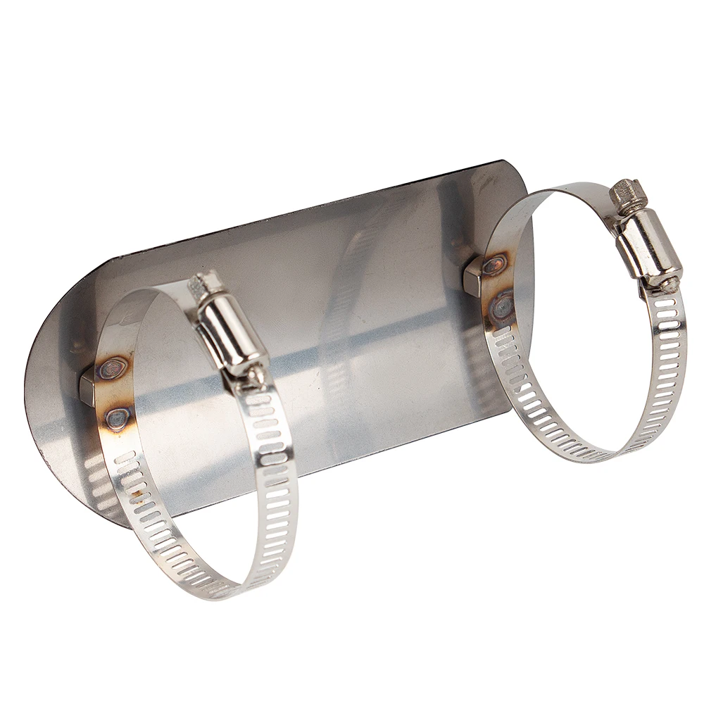 Motorcycle Exhaust Front Middle Pipe Heat Shield Cover Stainless Steel Clamps Retainer Fixed Heat Insulation Anti-Scald Muffler - Image 4