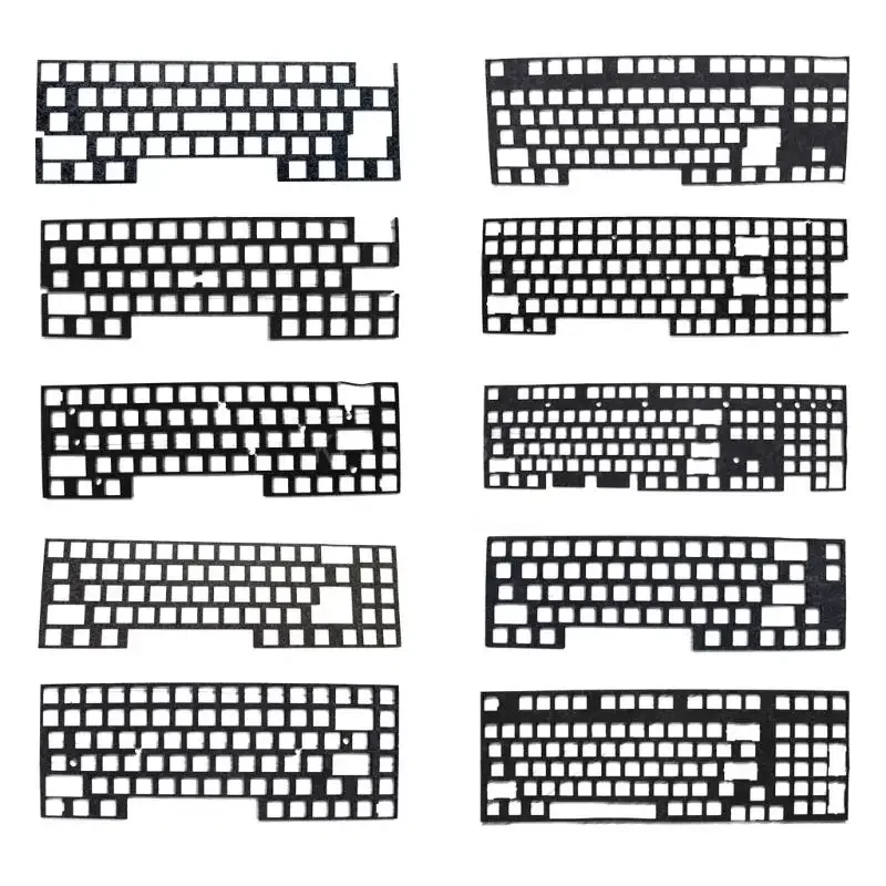 Mute Foam Silencers Pad Switches Sound Dampeners Sheet Soft Landing Pads Dimples Sponge for Mechanical Keyboards