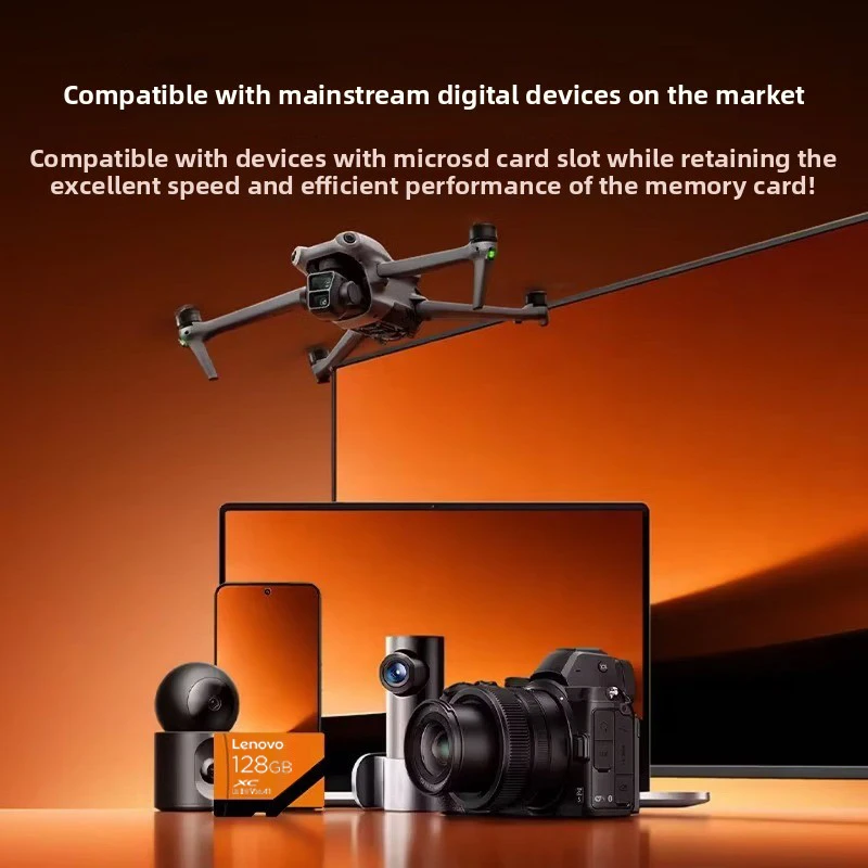 Lenovo Micro tf sd 128GB 32GB 64GB Micro tf SD Card SD/TF Flash Card Memory Card 32 64 128 gb miniSD for Phone