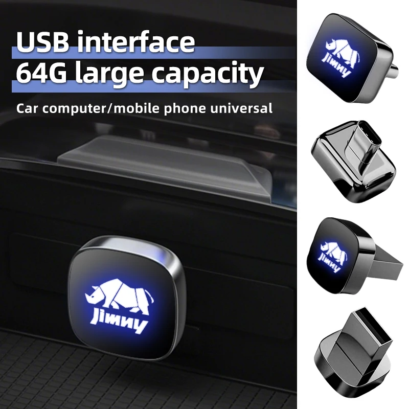 

Автомобильный USB-накопитель, регистратор для вождения, подходит для автомобильных аксессуаров Type-C/USB для Suzuki Vitara FronX Swace Across XBEE S-P