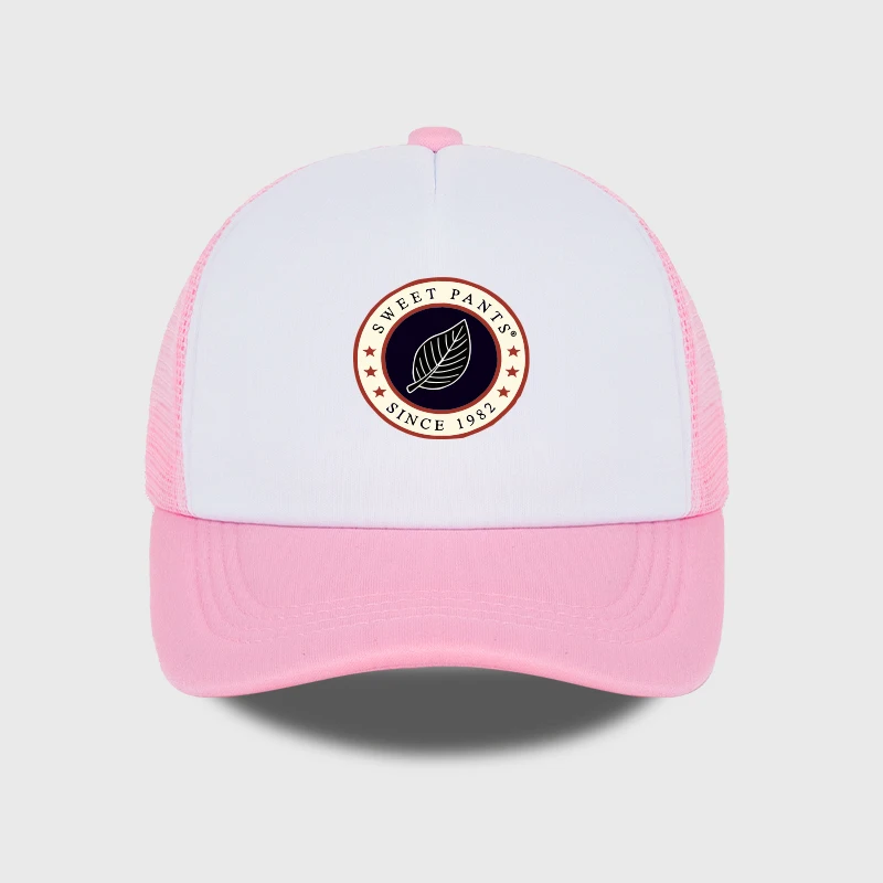 MLFO Sweet Pants Since 1982  Leaf Logo Sponge Mesh Cap  Spring/Summer Casual Cap, Sun Hat, Unisex, Fashion Headwear image 3