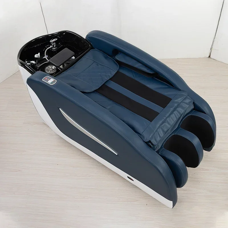 Massage Shampoo Bed Barber Shop Hair  Hair Head Treatment Fumigation Electric Bed