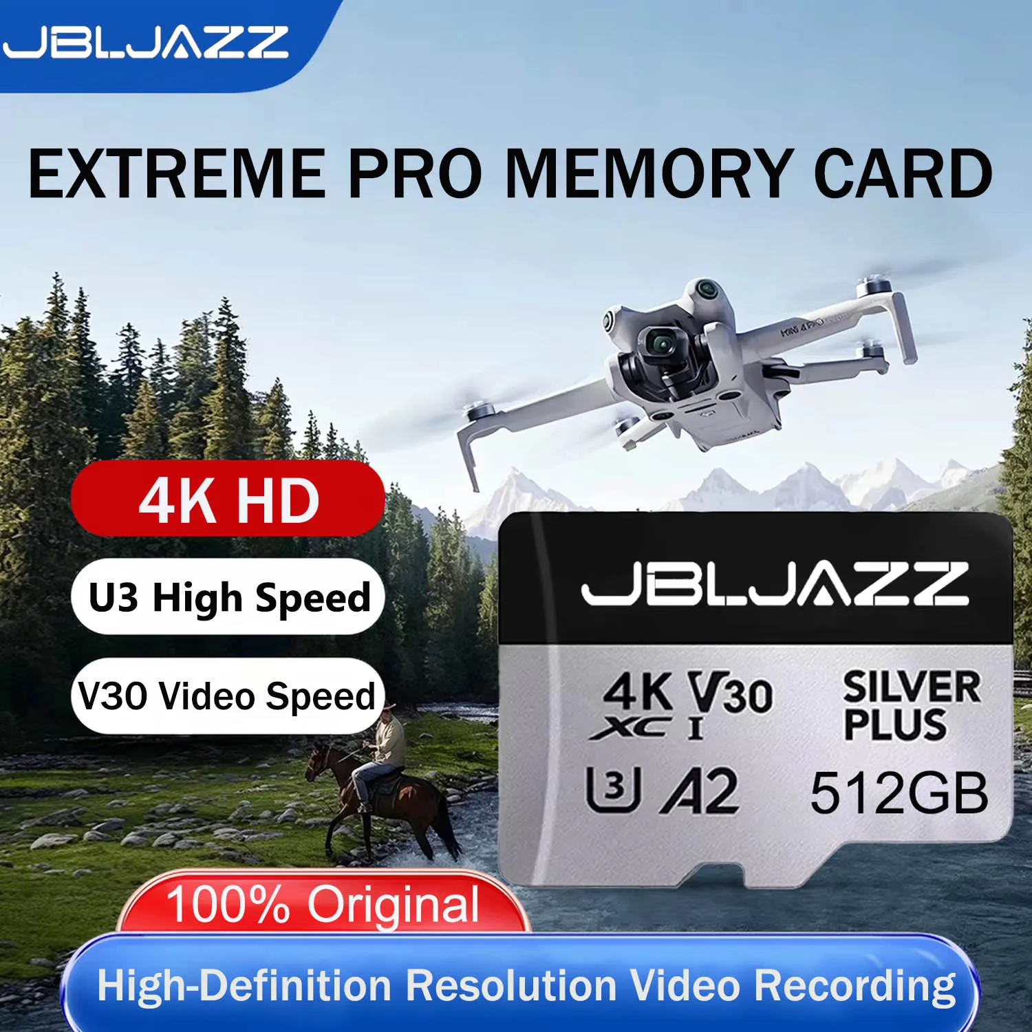 Tarjeta Micro SD Clase 10 de 128GB, 64GB, tarjeta Mini Flash TF de 256GB, 512GB, tarjeta de memoria de alta velocidad para cámara de teléfono Xiaomi