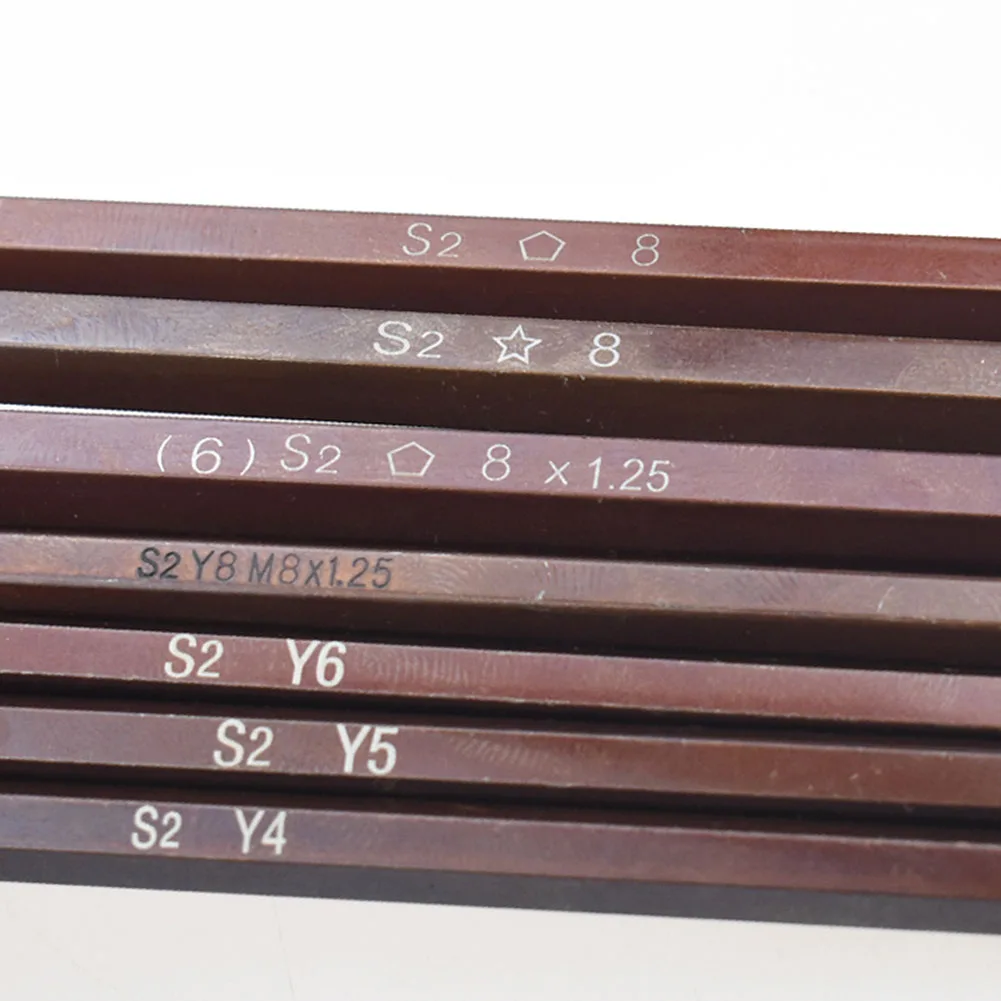 7 قطعة L نوع Torxs وجع مجموعة مزدوجة نهاية مفك Y4 Y5 Y6 Y8 البنتاغون مع ثقب 6 مللي متر 8 مللي متر T45 ستار رئيس المفك أدوات يدوية