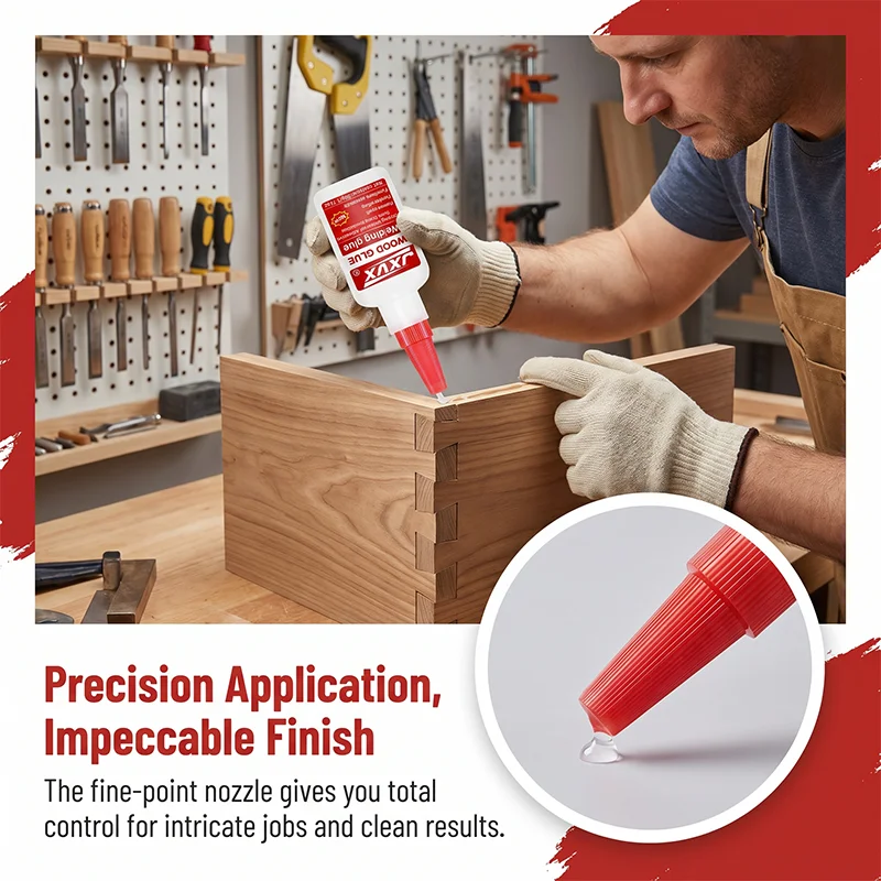 European Version 50g Heavy Duty Oil Welding Glue Instant Dry Ultra Bond Strength Thin Bottle Mouth No Overflow Glue Waterproof Anti-Shock Temperature Tolerant Adhesive