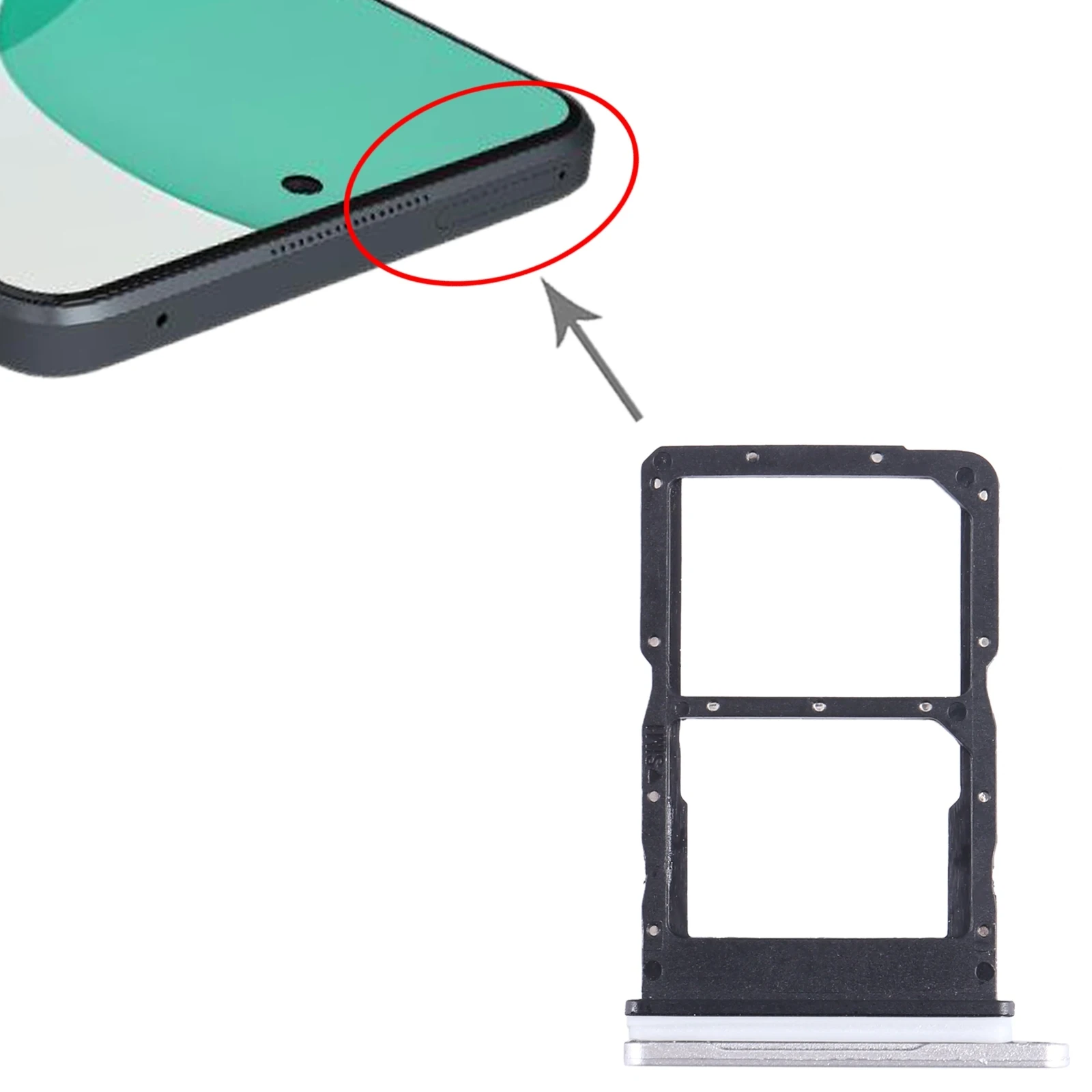 For Huawei Nova 11i SIM + SIM Card Tray