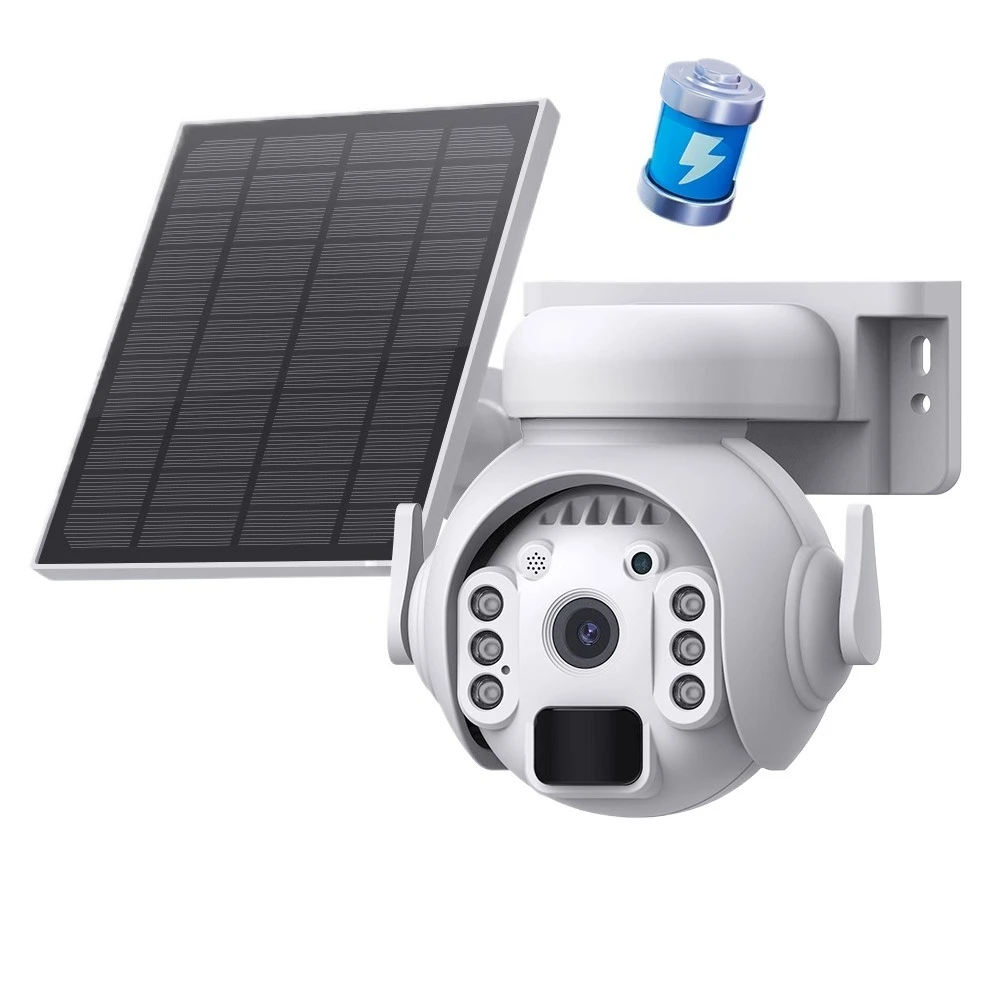 

4G solar camera 3 million high definition night vision full color low power WiFi surveillance camera