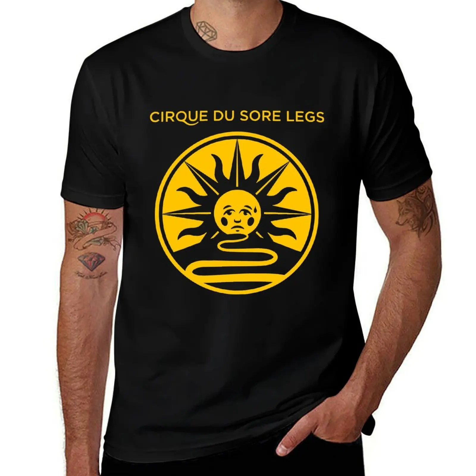 

CIRQUE DU SORE LEGS T-Shirt man t shirt cotton t shirts for man cotton T-Shirt