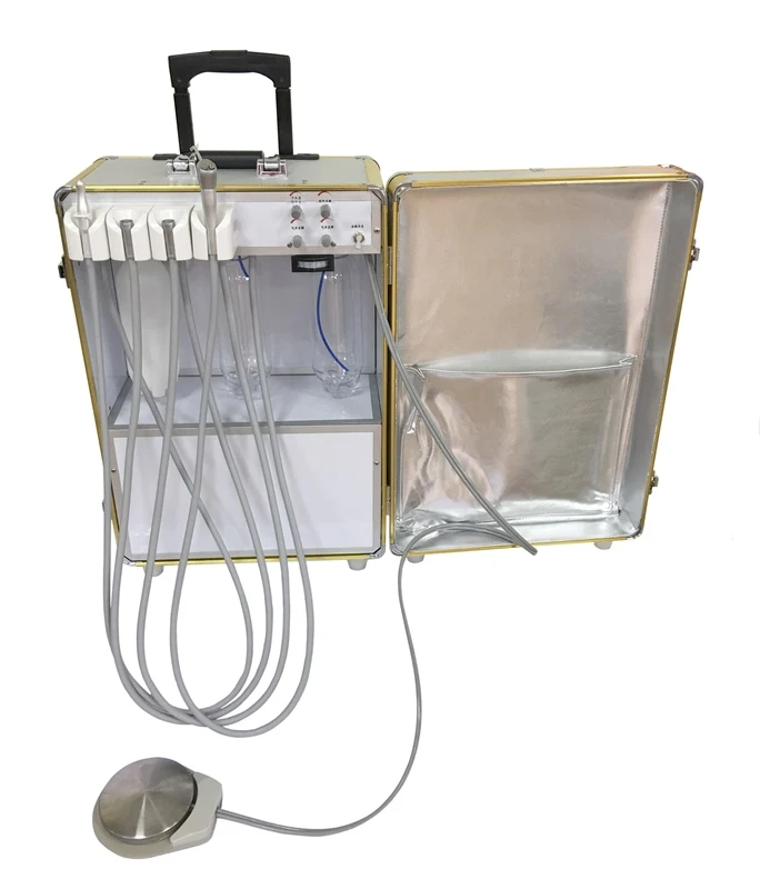 

S111 CE Outdoor dental-- Portable Delivery Unit Movable Type with Built-in Air Compressor