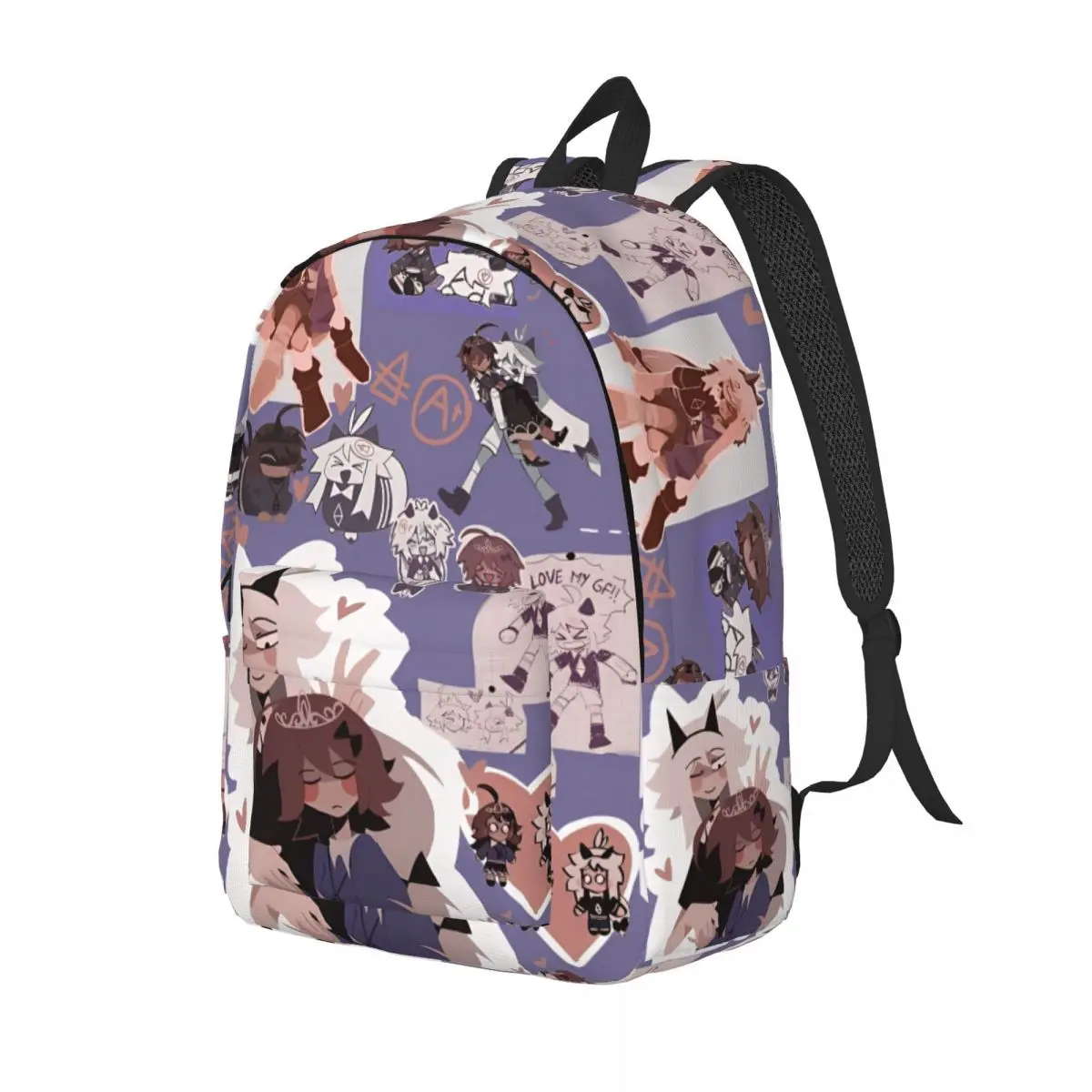 Alice Oliver Fundamental Paper EducationBackpack for Men Women Fashion Student Business Daypack Laptop Shoulder Bag Outdoor