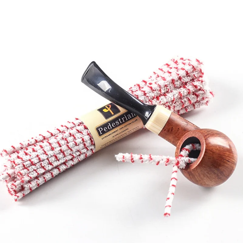 50Pcs Spiked Cotton Smoking Clean Tool Tobacco Pipe Cigarette Holder Tool Cleaners Smoke Accessories