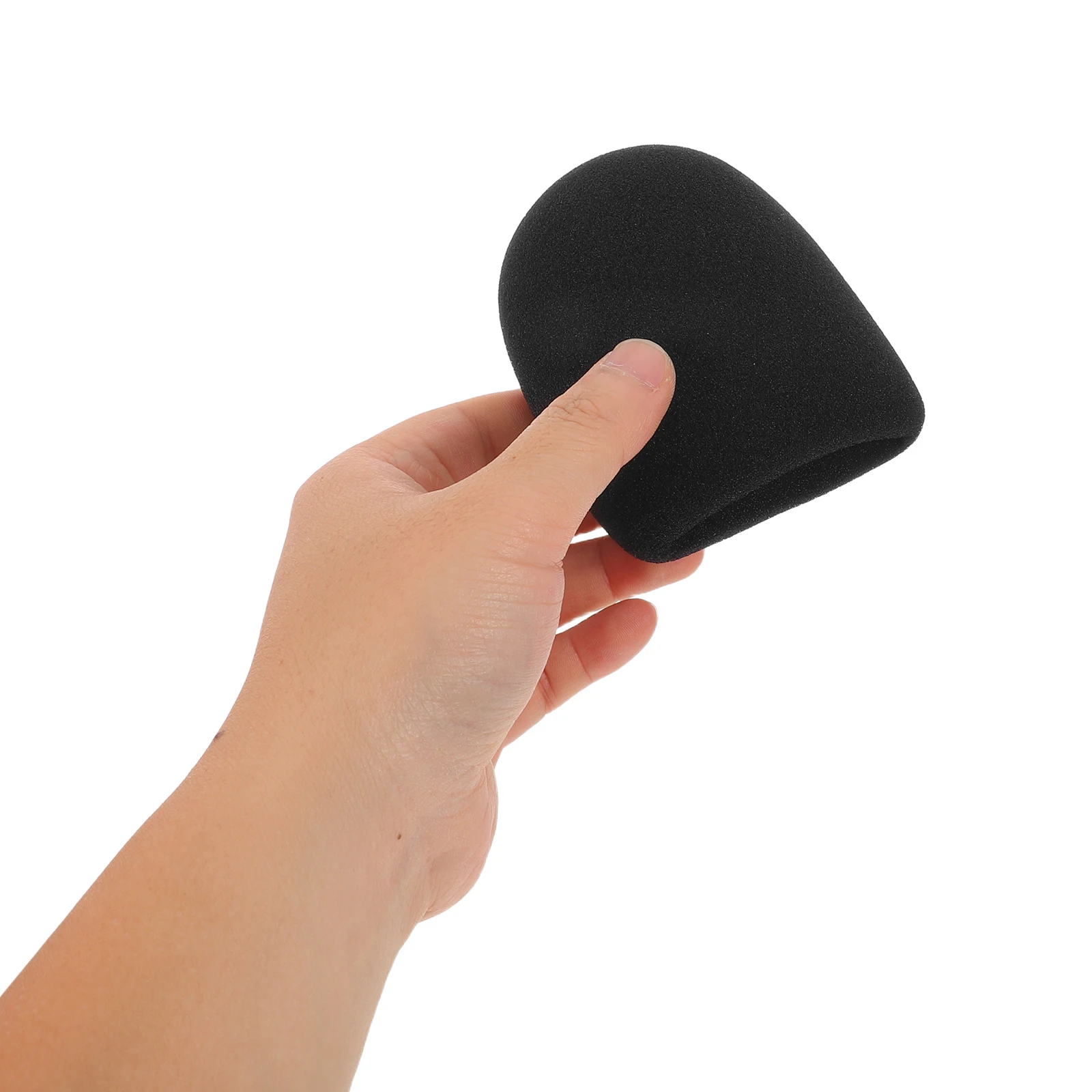 

5Pcs Mic Windproof Sponge Covers Elastic Sleeve Noise Isolation Windshield Muff Pop Filter Microphone Shield for Singing Ktv