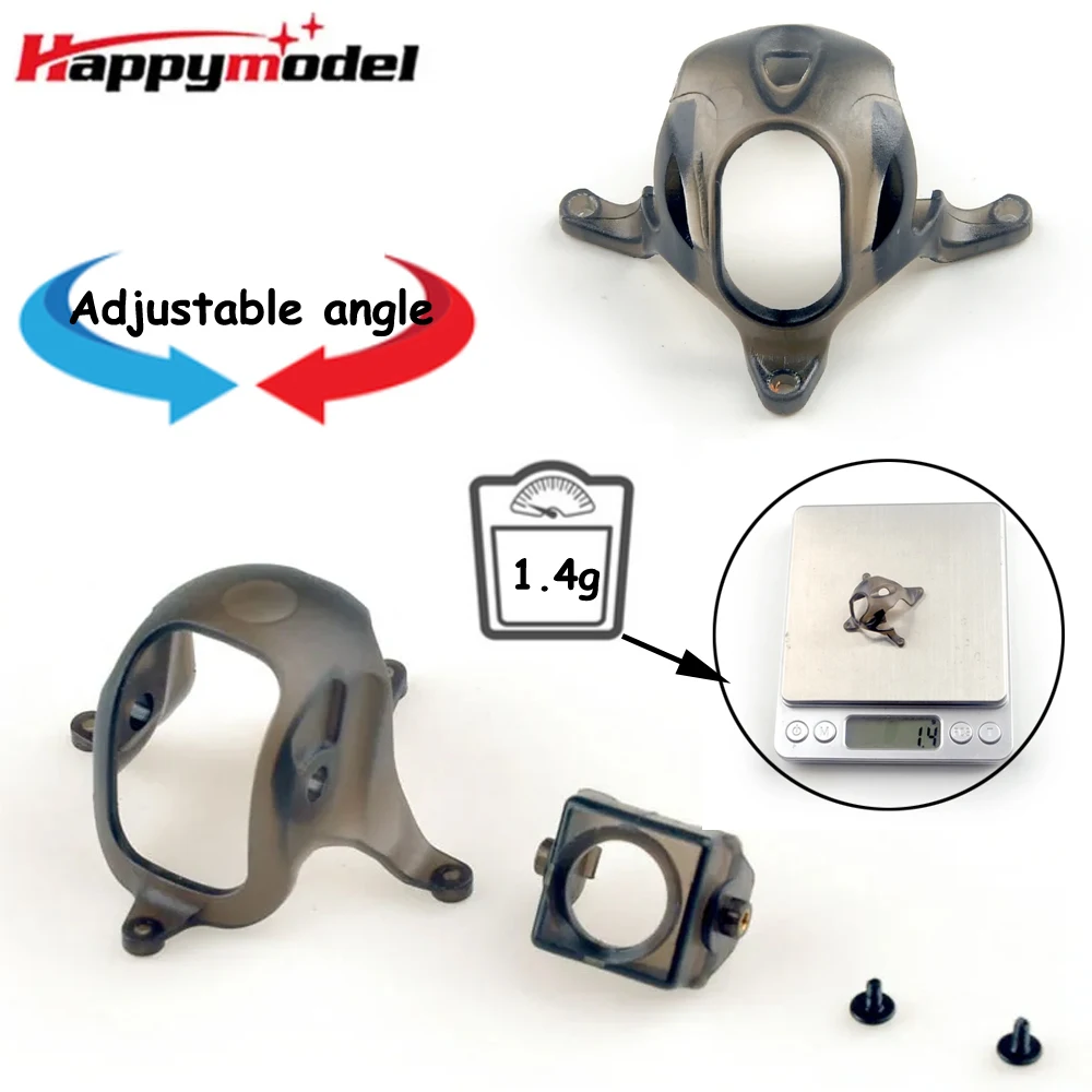 Happymodel Mobula7 DJI O4 Air Bassline Crux3 Kameraschutz-Abdeckung mit Verstellbarem Winkel für RC FPV Renndrohnen DIY-Teile