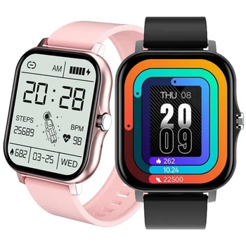 2024 Smart Watch Connected Call Music Control cardiofrequenzimetro quadrante personalizzato uomo sport Smartwatch orologio da donna per Xiaomi Huawei