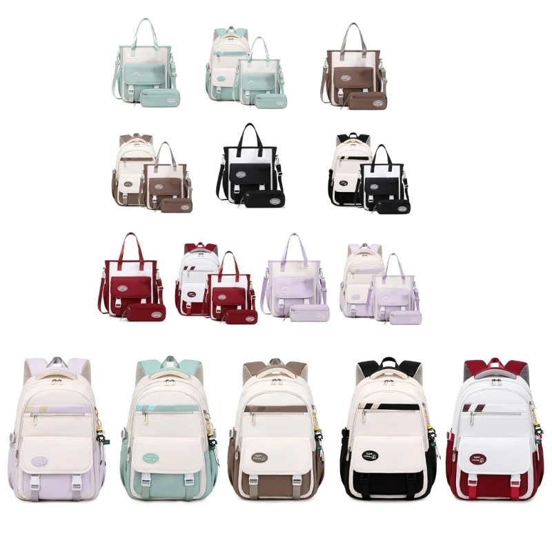 

Школьные сумки для книг для девочек, учащихся начальных классов, универсальный рюкзак, школьная сумка, сумка через плечо, пенал,