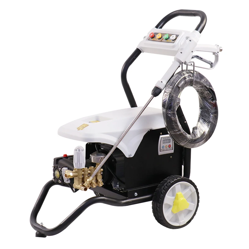 Home Cleaning Industrial 2.2KW Electric High Pressure Power Car Washer with Wheel
