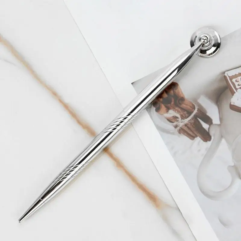 

4 Pcs Reception Pen Ballpoint Pen with Base Pen Wedding Guest Sign Pen Smooth Writing Pen Counter Service Pen