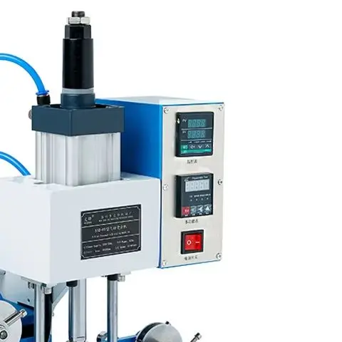 518-A Pneumatic Hot Stamping Machine Leather Hot Stamping Machine Creasing Transfer LOGO High Precision Automatic Roll Paper Hot