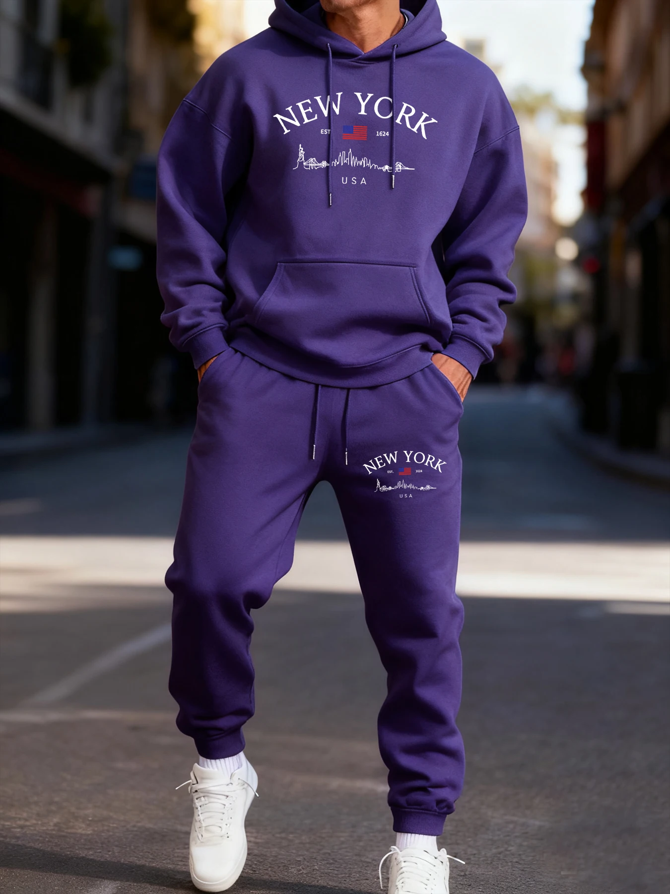 Conjunto de Moletom Masculino  - Winter Clothing New York avaliação e preço