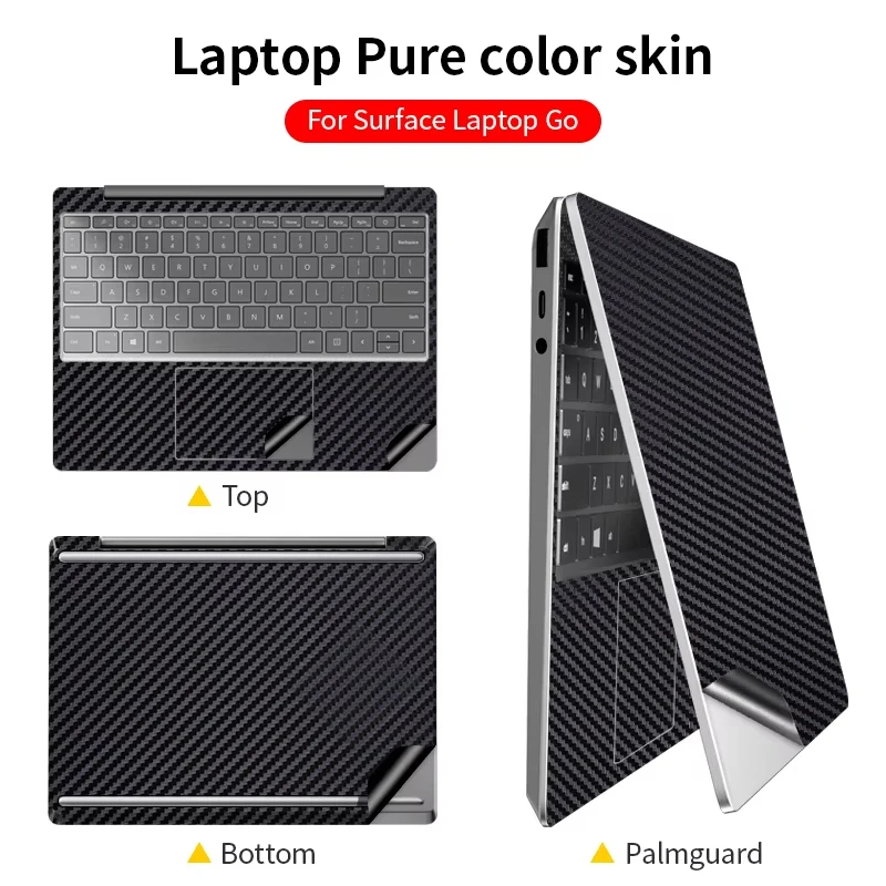 Skins de Proteção Completa para Superfície, Cor Sólida, Simplicidade, Vinil Adesivo para Laptop, Livro 2, 3, 4, 5, 13,5, 15 Polegadas, 15 Polegadas