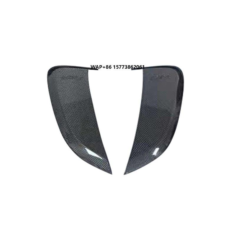 

New Upgrade Carbon Fiber Intake Grille Side Leaf Panel Air Intake Mask New for PAG 718 RS 718 982 Cayman Boxster Upgrade RS