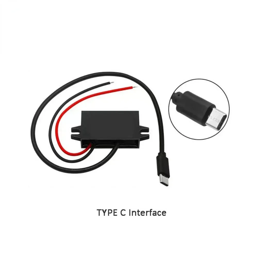 Female USB 12V 24V 48V 60V 72V Buck 5V 3A Charging Converter DC to DC Step Down Converter for battery With Multi Types USB Jack